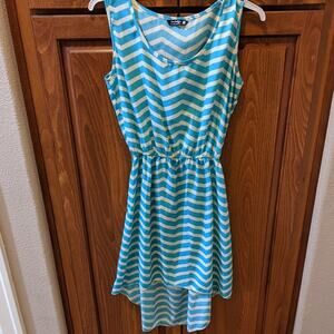 Indulge Chevron Hi-Lo Tunic Dress Size Small 5/$25